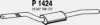FENNO P1424 Middle Silencer